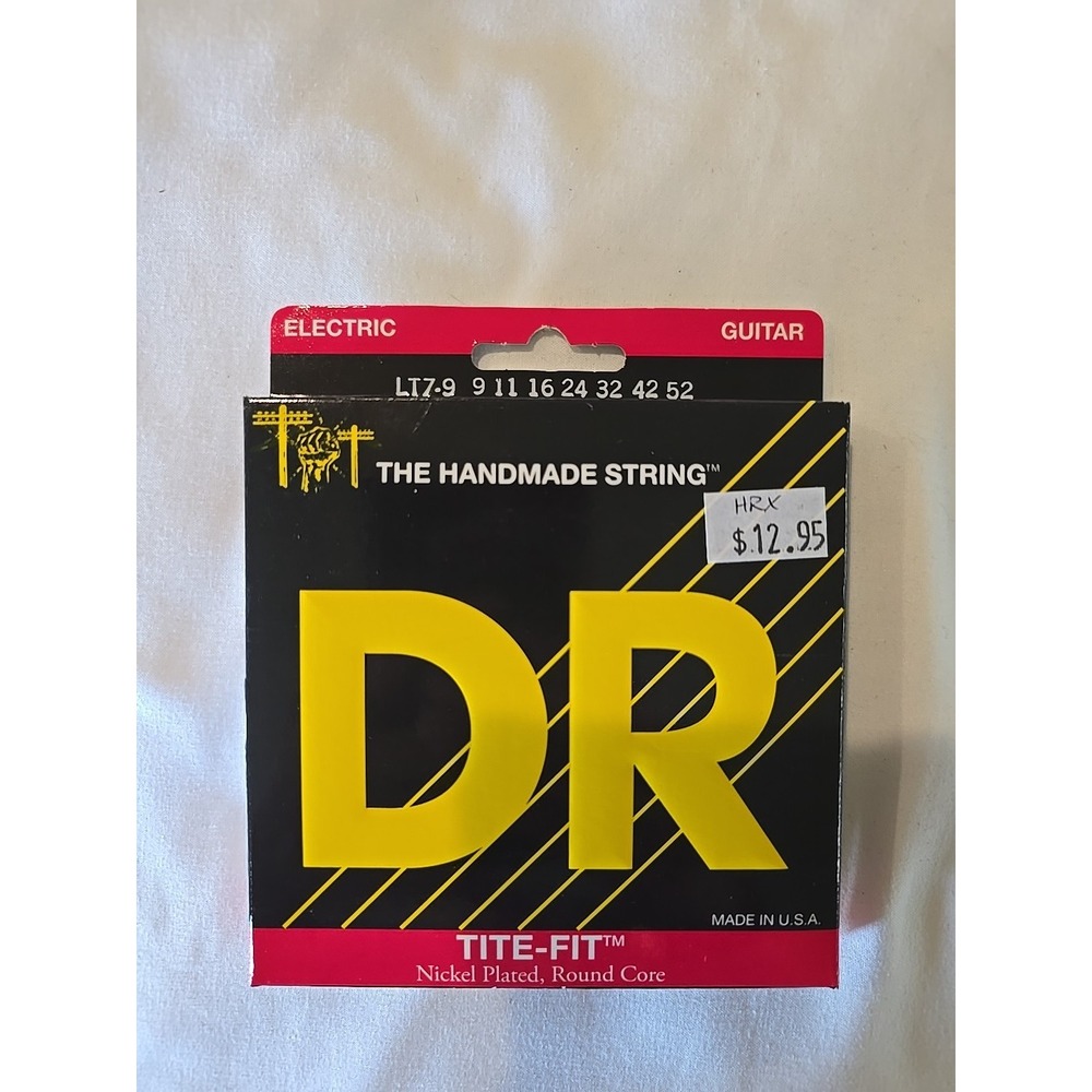 LT7-9   Tite Fit Electric Guitar Strings 9-52 Nickel Plated, Round Core